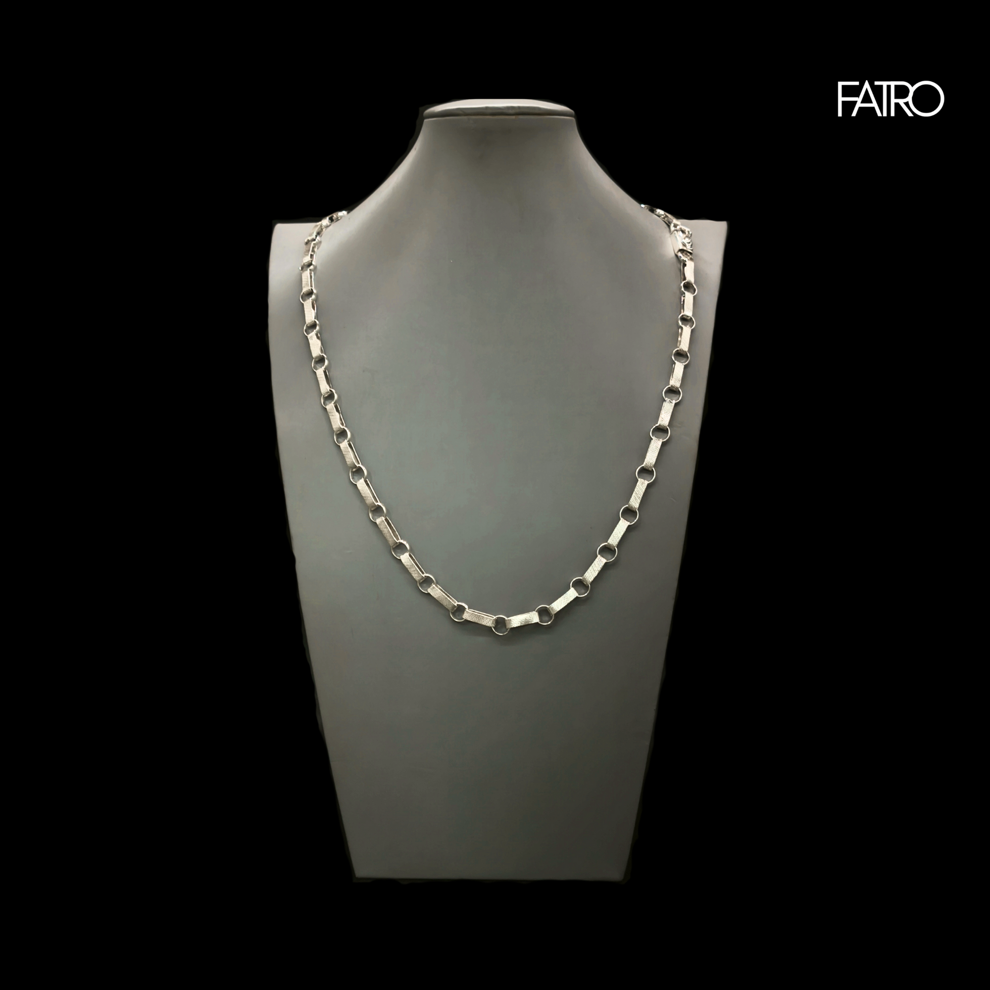Cadena - Rolo Facetada 1x1 Plata 950