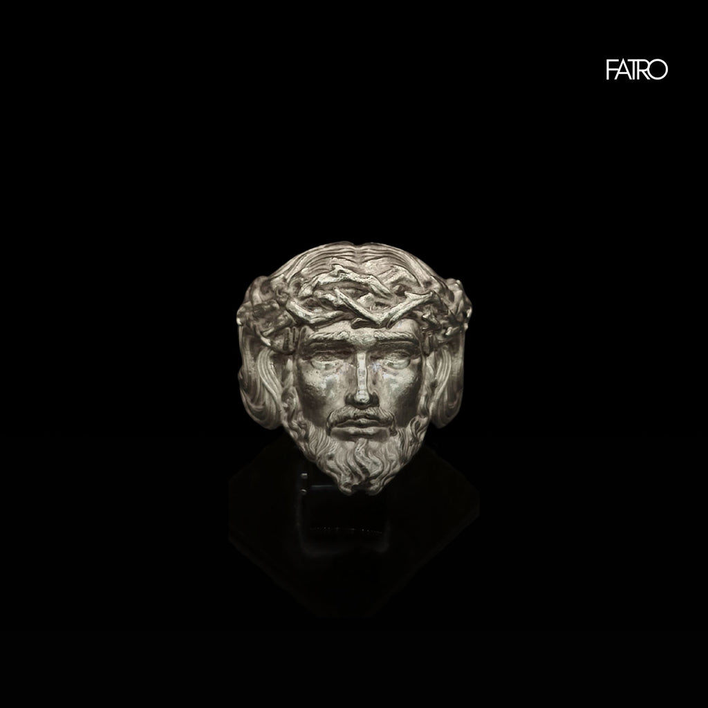 Anillo - Cristo Plata 950