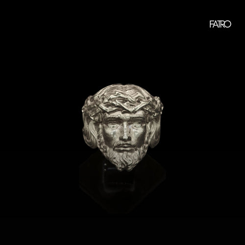 Anillo - Cristo Plata 950