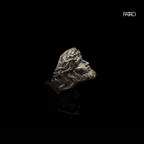 Anillo - Cristo Plata 950