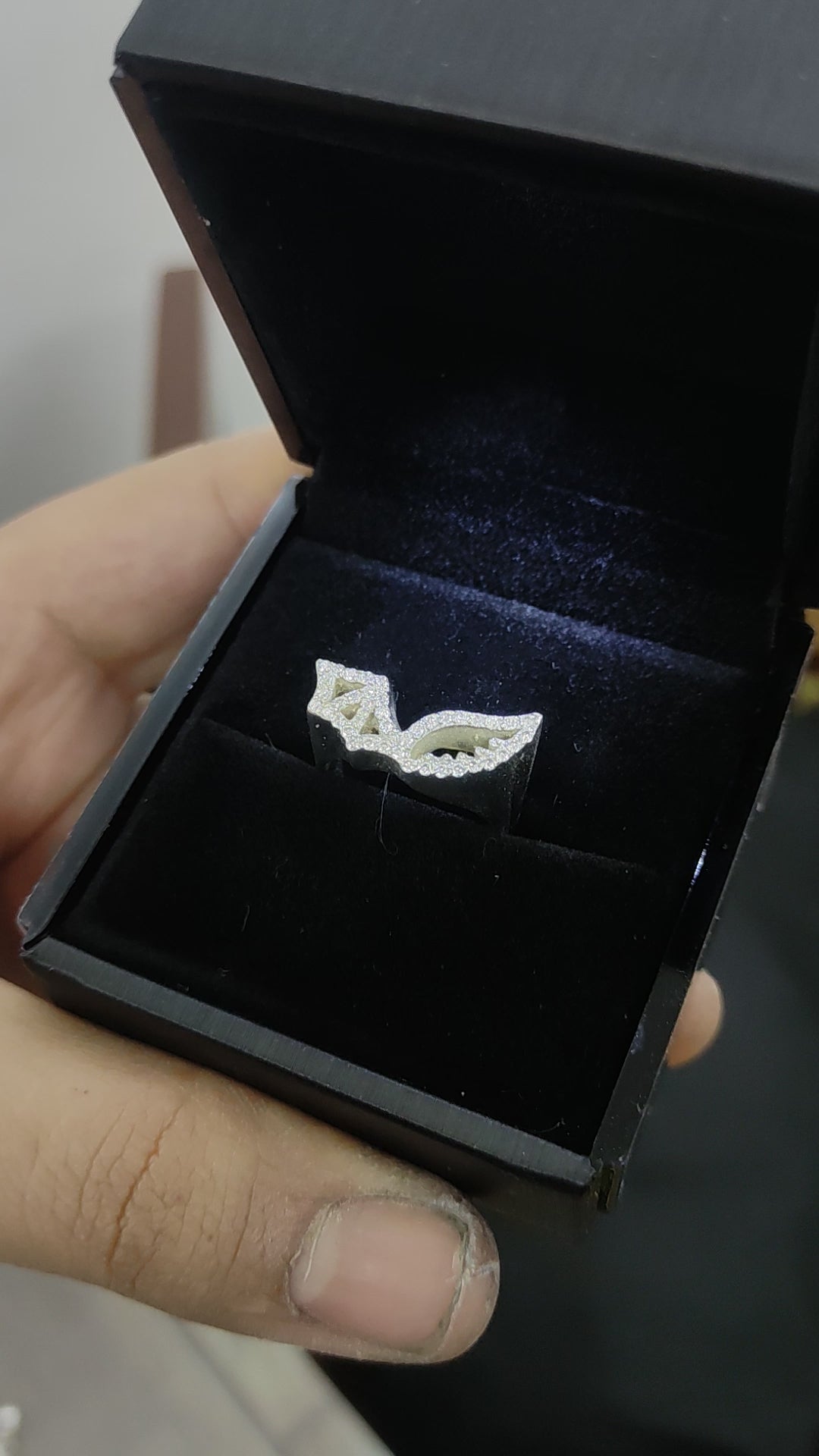 Anillo - Duki  "Ángel & Demonio" Full Ice