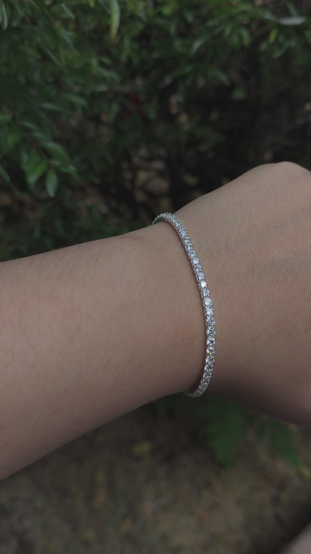 Pulsera tennis microcircones