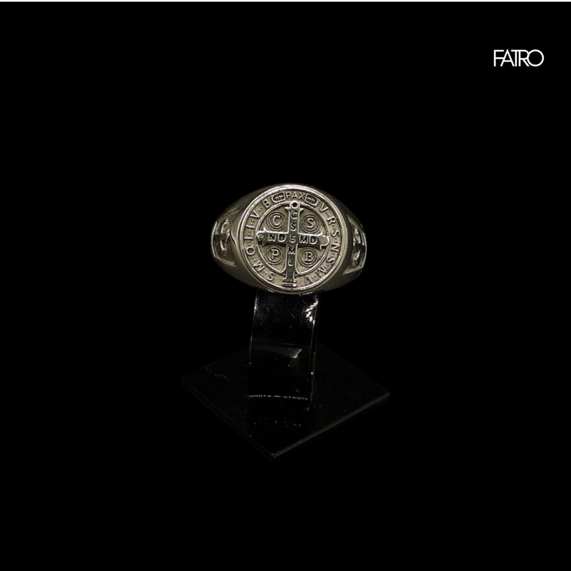 Anillo San Benito Plata 950