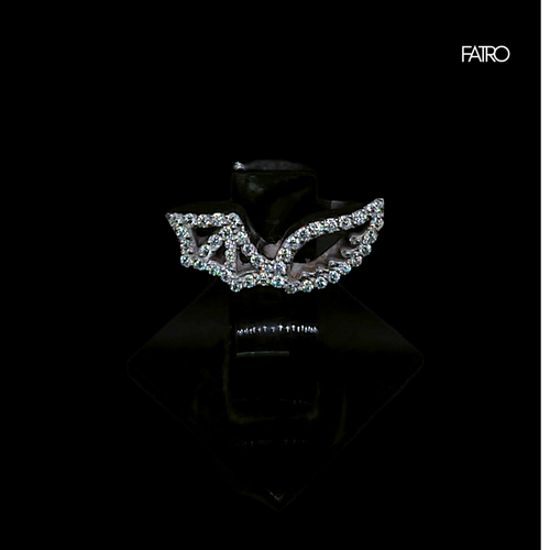 Anillo - Duki  "Ángel & Demonio" Full Ice