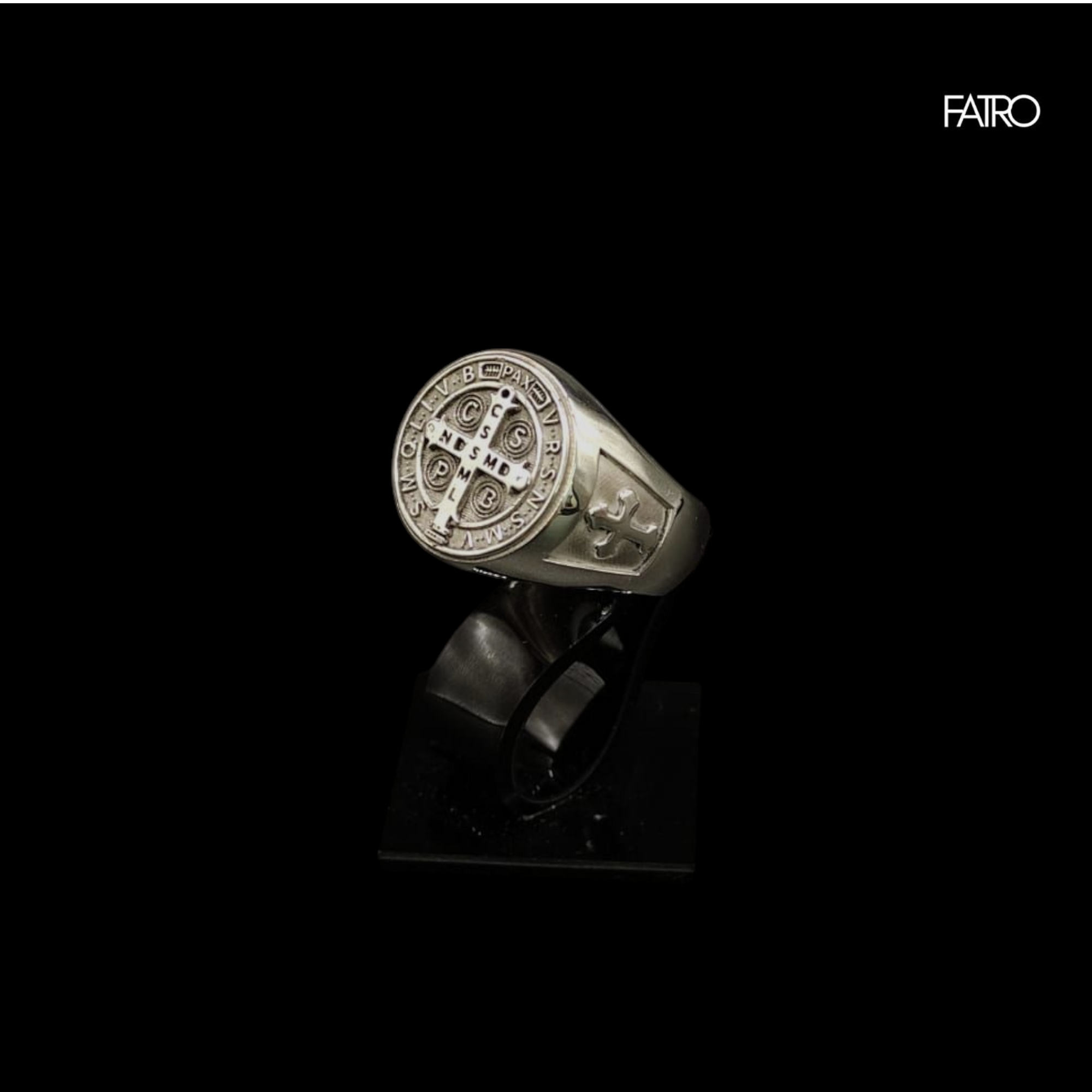 Anillo San Benito Plata 950