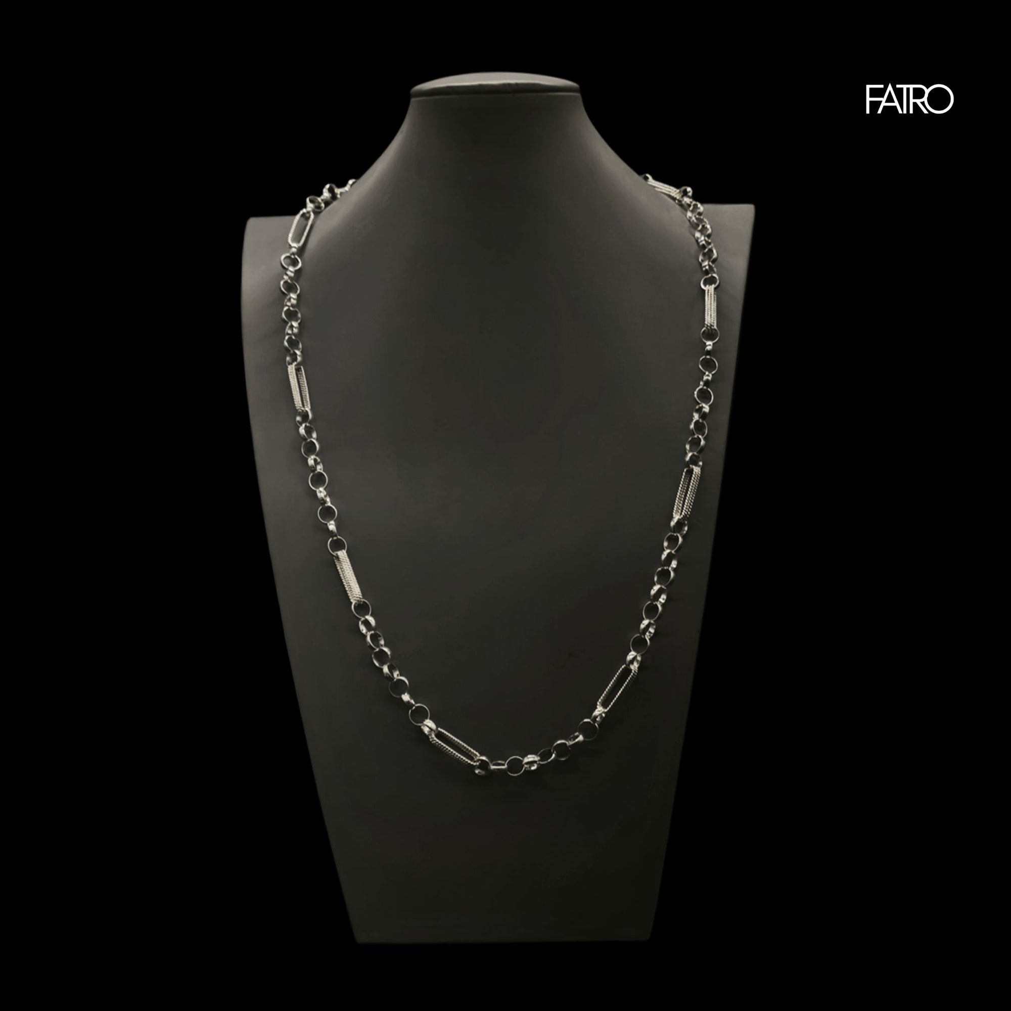 Cadena - Rolo Facetado 7x1 Plata 950