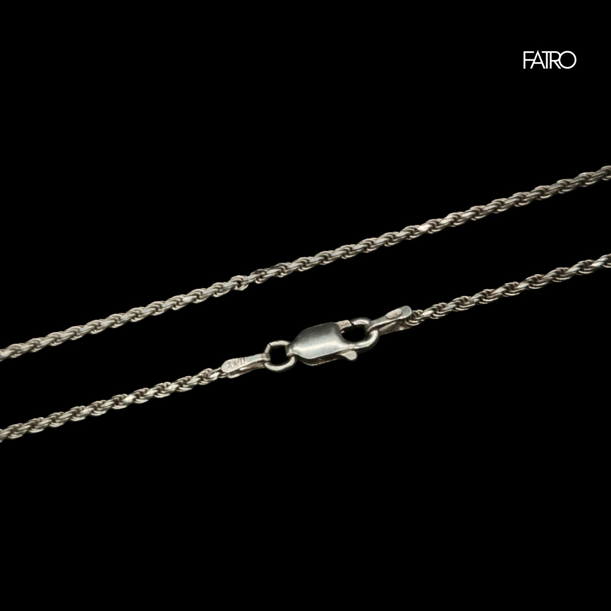 Cadena -  Turbillon 2 Milímetros Plata 925