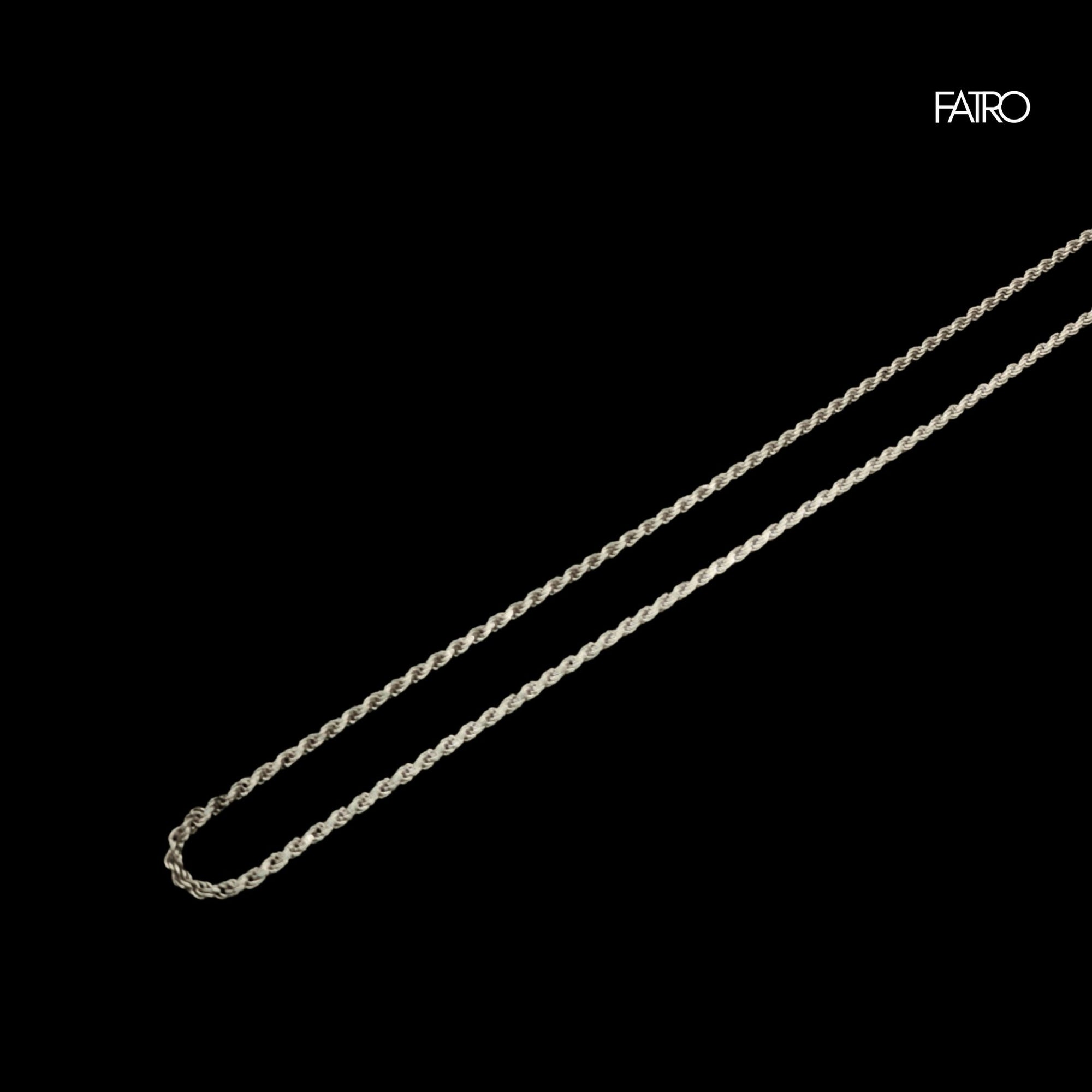 Cadena -  Turbillon 2 Milímetros Plata 925