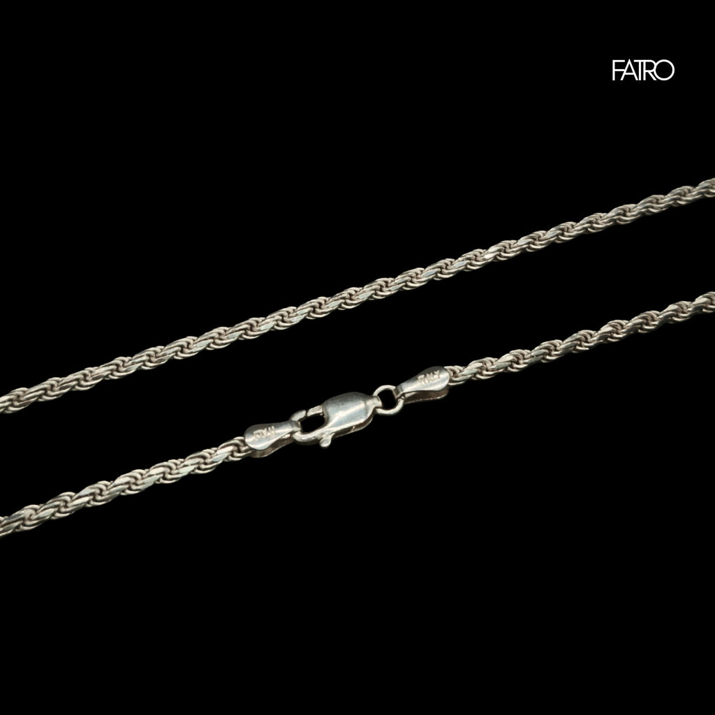 Cadena -  Turbillon 3 Milímetros Plata 925