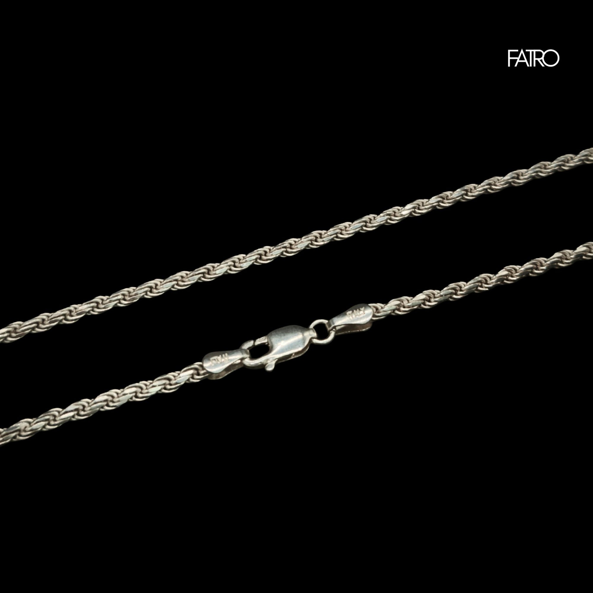 Cadena -  Turbillon 3 Milímetros Plata 925